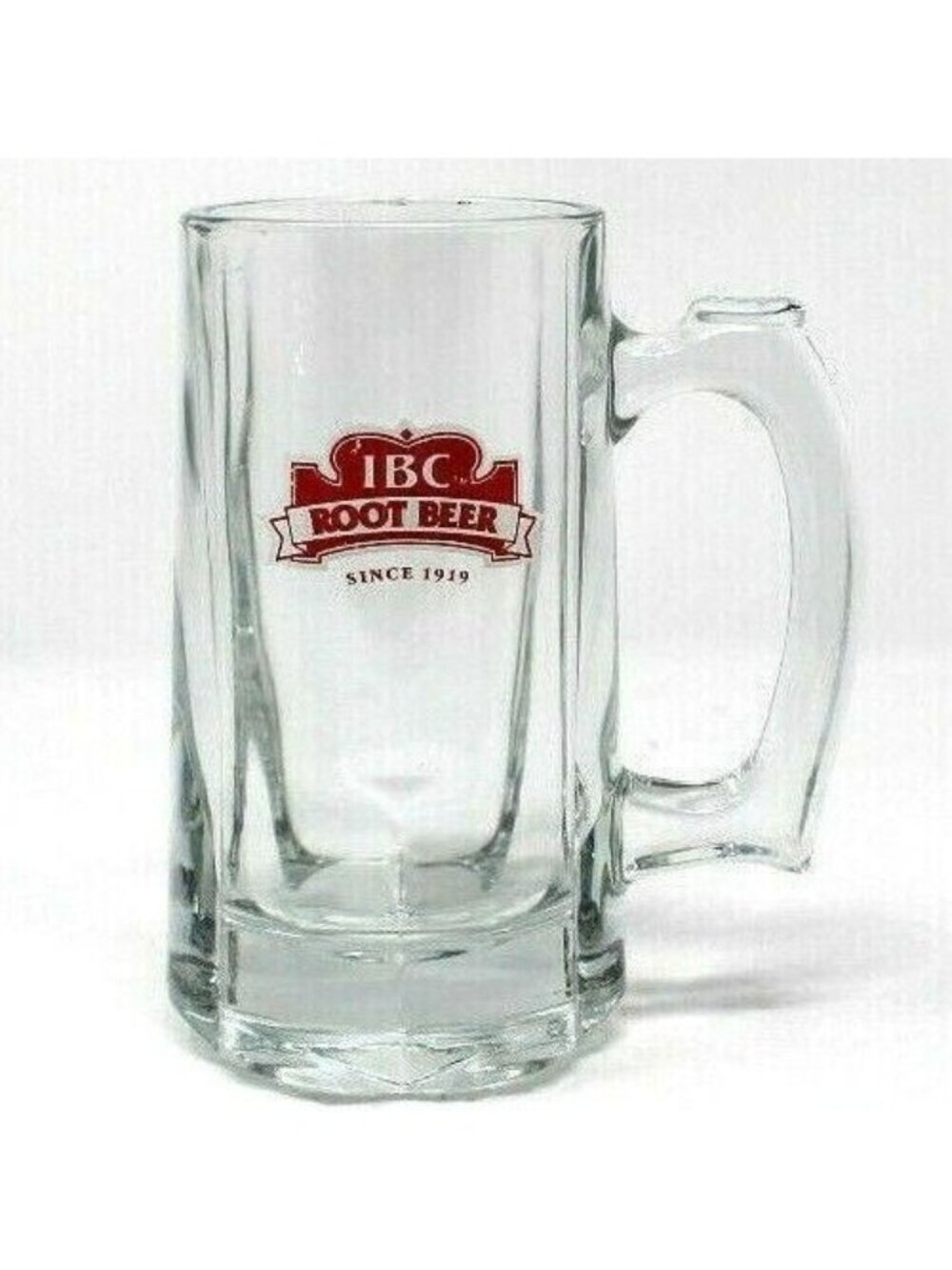 ICB RootBeer Mug Since 1919 Glass Very Heavy 10 oz.VTG #S-3 - Picture 1 of 5
